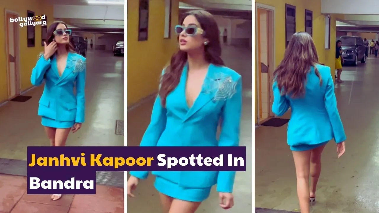 Janhvi Kapoor Spotted in Bandra: A Glimpse into the Bollywood Diva’s Latest Outing