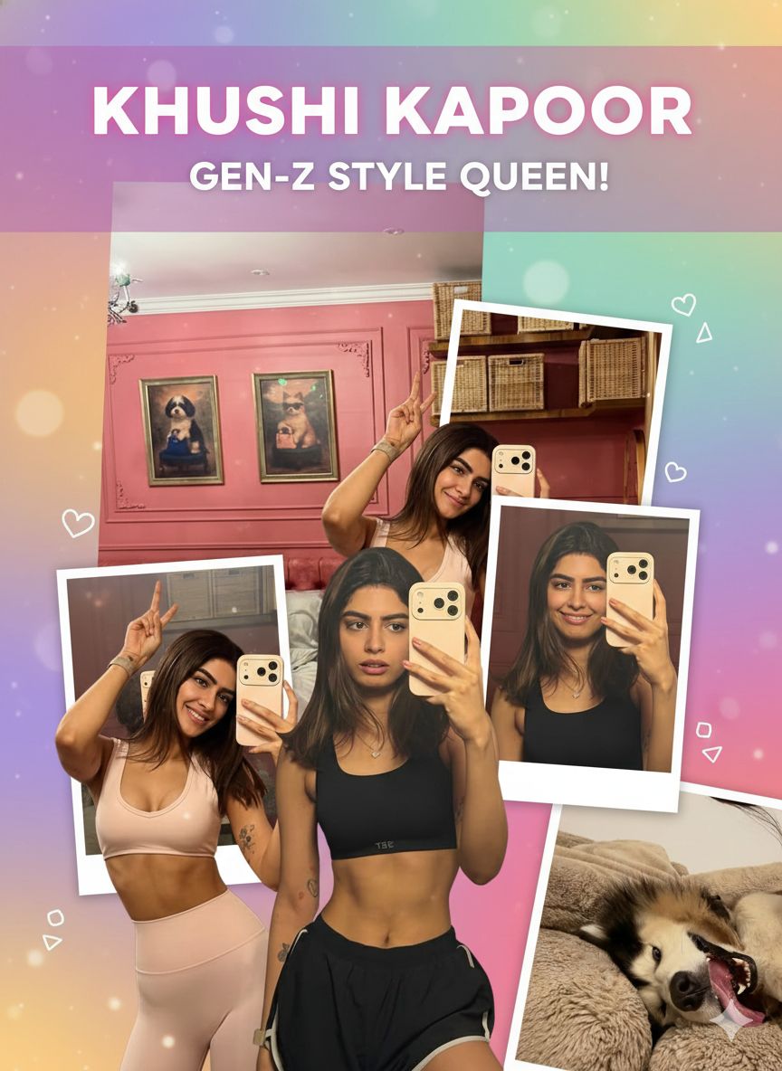 Khushi Kapoor’s Latest Instagram Drop Has Fans Going Wild