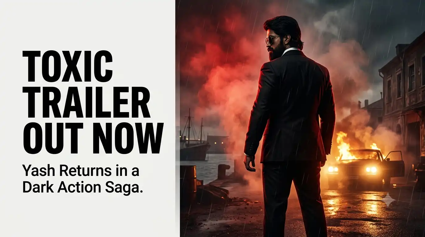 Toxic Trailer Out: Yash Enters a Dark World of Power, Crime and Betrayal
