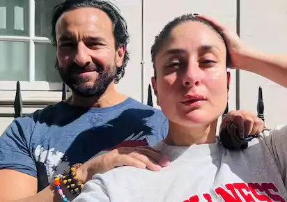 Kareena Kapoor Khan Visits Saif Ali Khan at Lilavati Hospital with Kids Taimur and Jeh